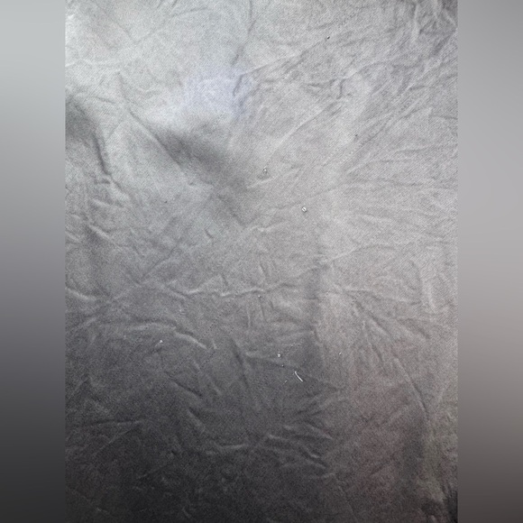 Aritzia Wilfred Dress Davina Ruched Side Cowl Neck Silky Cupro Gray Blue Sexy XS - Picture 10 of 11